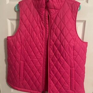 Pink Quilted Vest